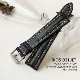 Ремешок Rios1931 Jet черный